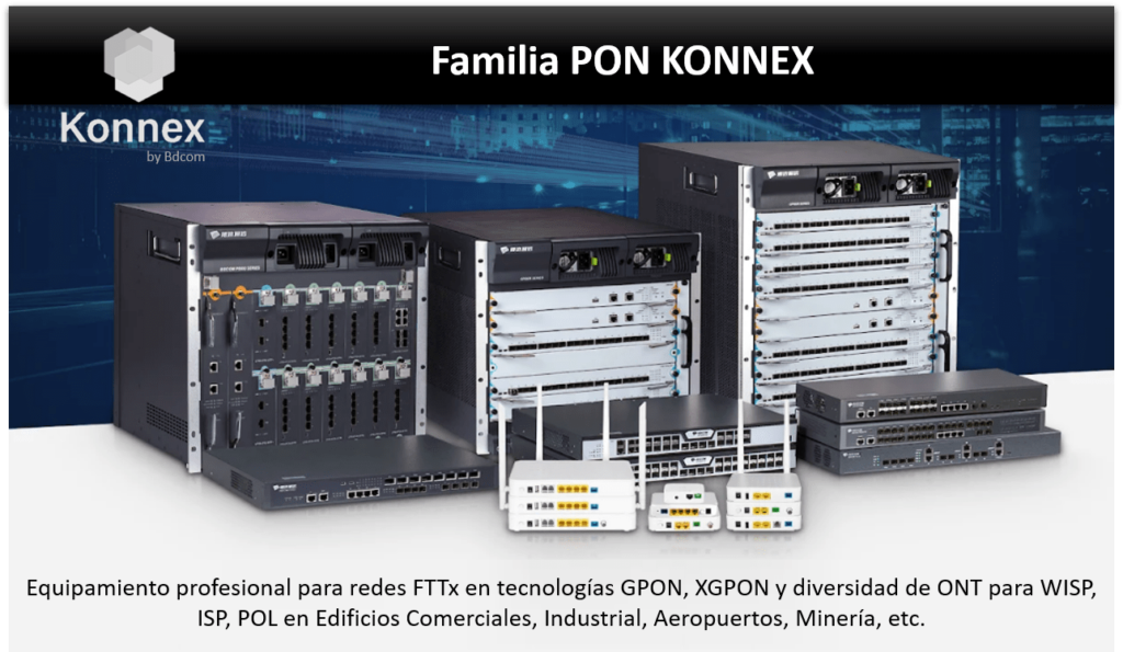 Familia GPON Konnex