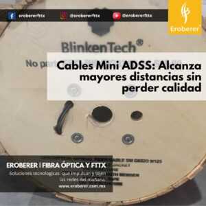 Cables de Fibra Óptica Mini ADSS