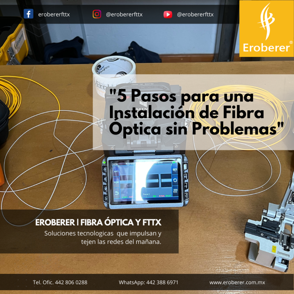 ¡Despídete de las instalaciones de fibra óptica problemáticas!