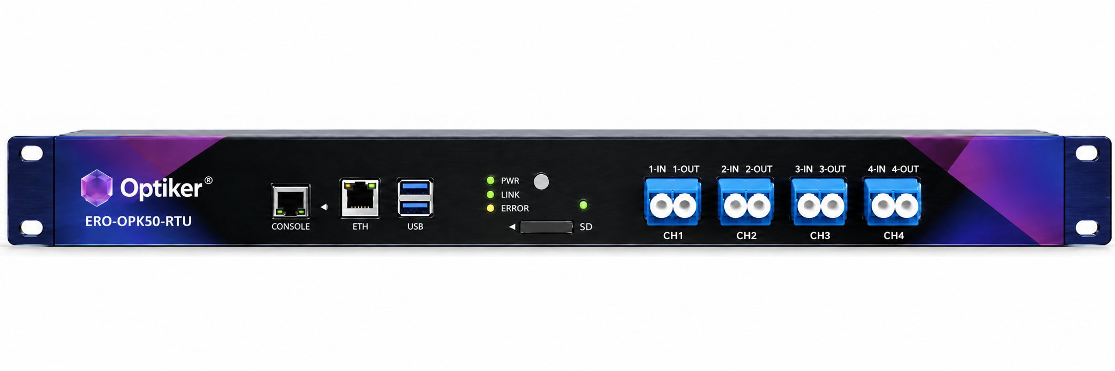 Equipo ERO-OPK50-RTU para monitoreo de fibra oscura